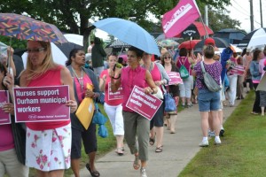 CUPE solidarity picket 