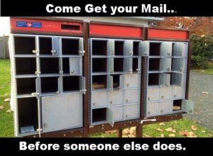 Mail theft is on the rise with new CMBs