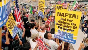 NAFTA-protest