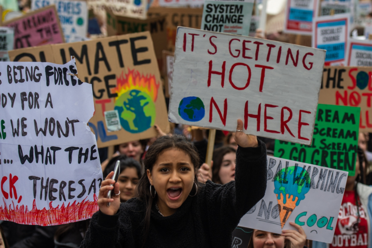Climate protesters